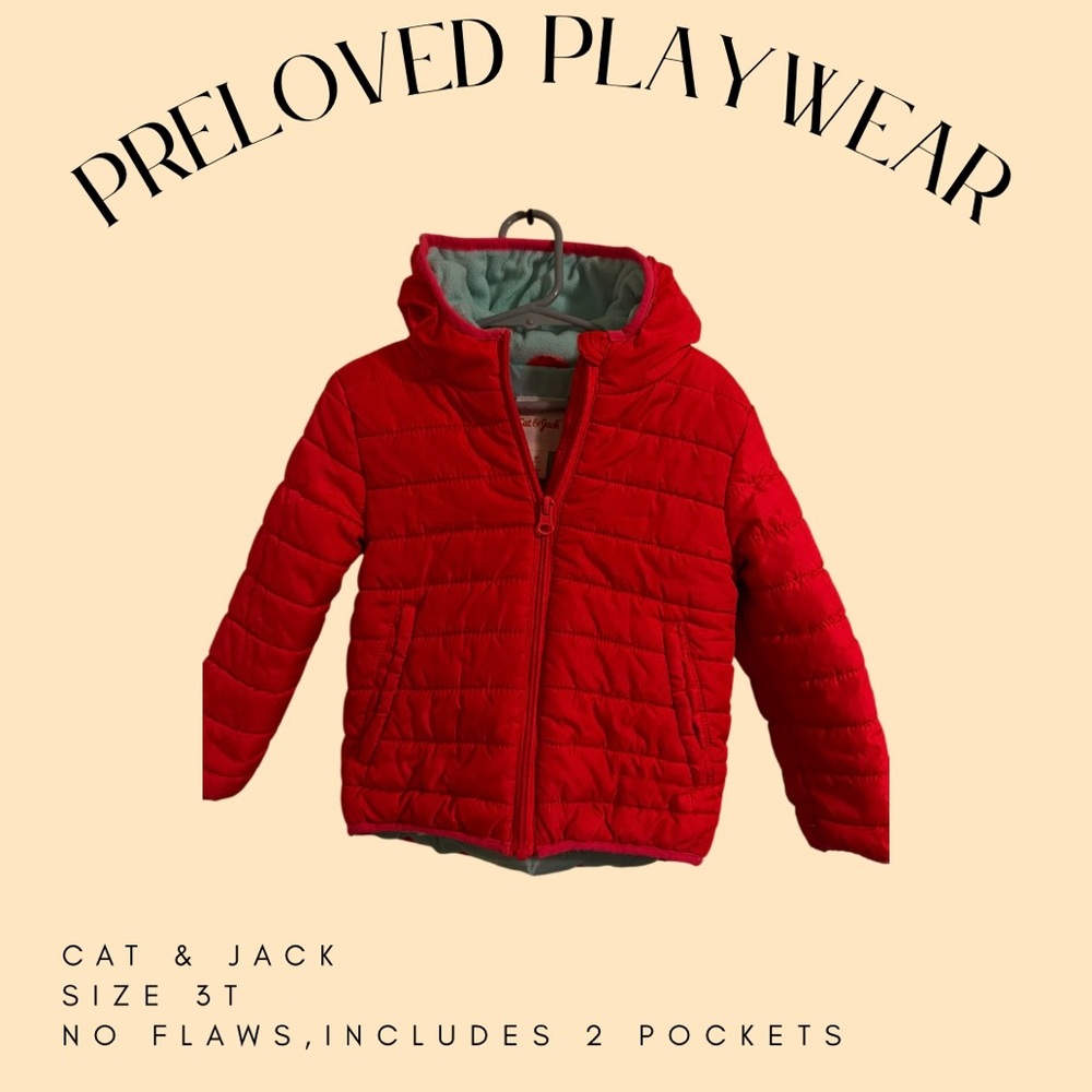 Cat & Jack puffer jacket